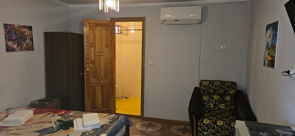 Двухместный номер с видом на уютный двор