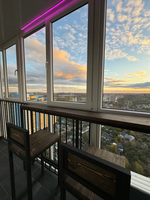 Видовая красивая sky студия в центре ЖК"Graff House"