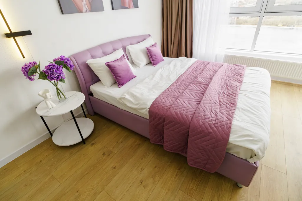 Студия на 24 этаже с панорамным видом на реку в ЖК Аквамарин