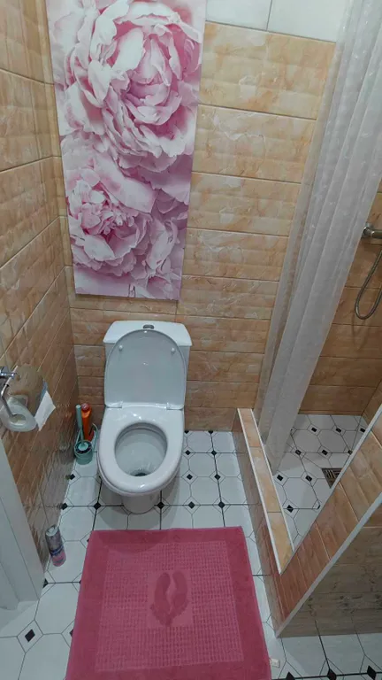 Уютная большая студия с балконом