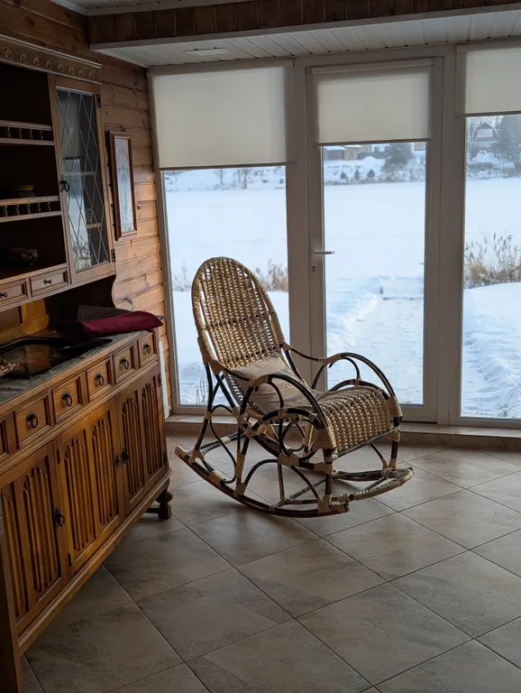 Уютный дом на берегу реки с русской баней, рыбалка