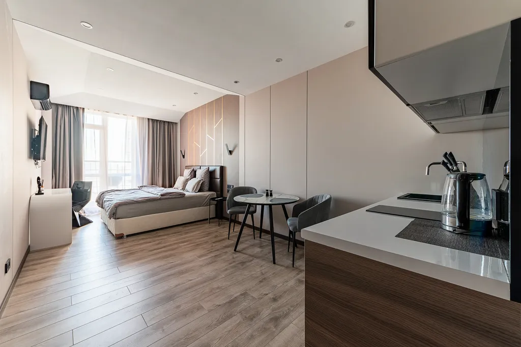 Уютная квартира в центре города» с балконом и видом на золотой Мост — аренда посуточно в Владивосток