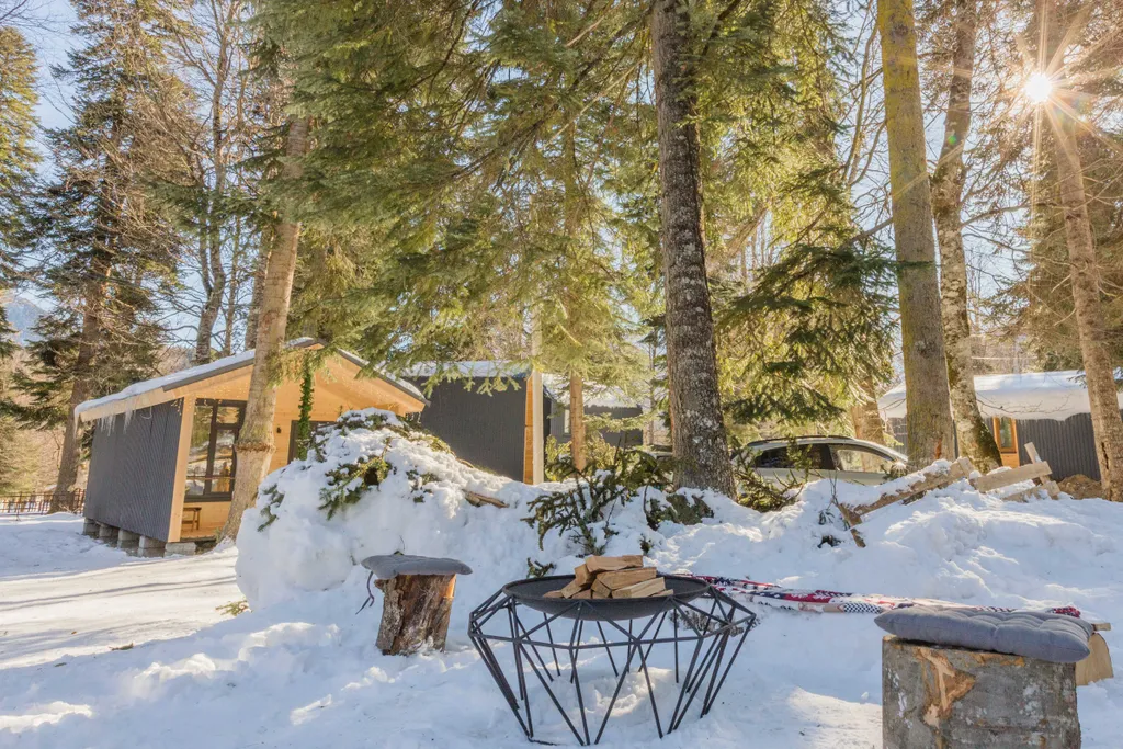 Коттедж Коттедж с видом на горы — Архыз