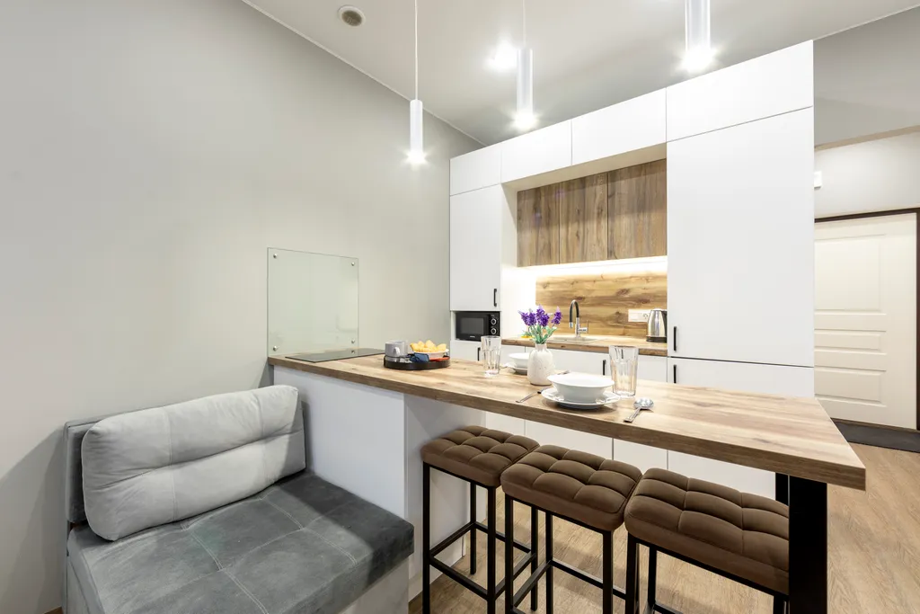 Апартамент у набережной и аквапарка