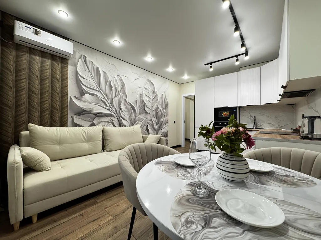 Квартира с дизайнерским ремонтом в новом доме