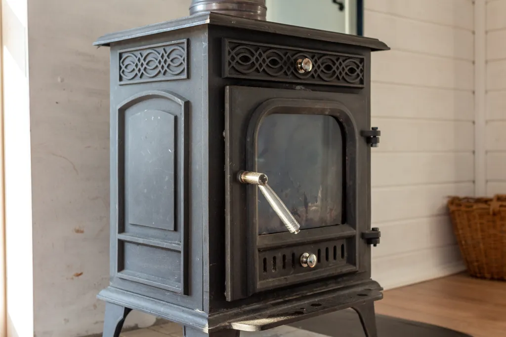 Норвежский домик с отдельной баней на дровах