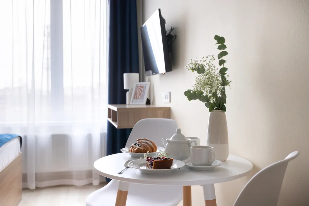 Квартира Квартира Студия у метро Черная речка — Санкт-Петербург