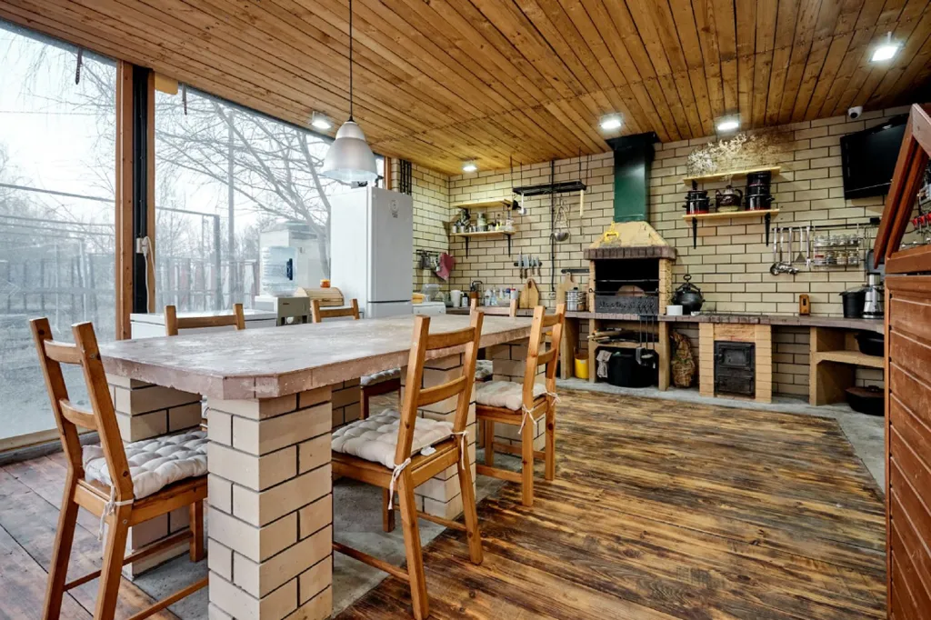 Уютный гостевой дом в лесной зоне