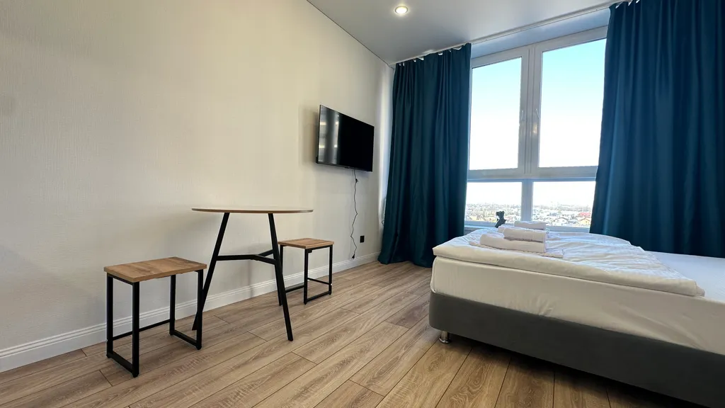 Квартира Квартира Уютная студия с панорамным видом на реку Кубань — Краснодар