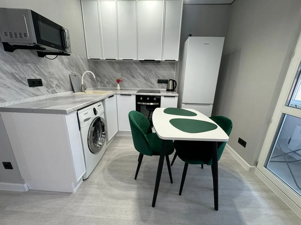 Уютная новая 1к квартира для 4 гостей