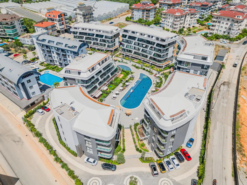 Светлая 1+1 квартира с балконом Sol garden residence