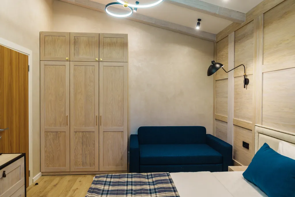 ШАЛЕ №4(1-ЭТАЖ) 70 м² до 5 мест