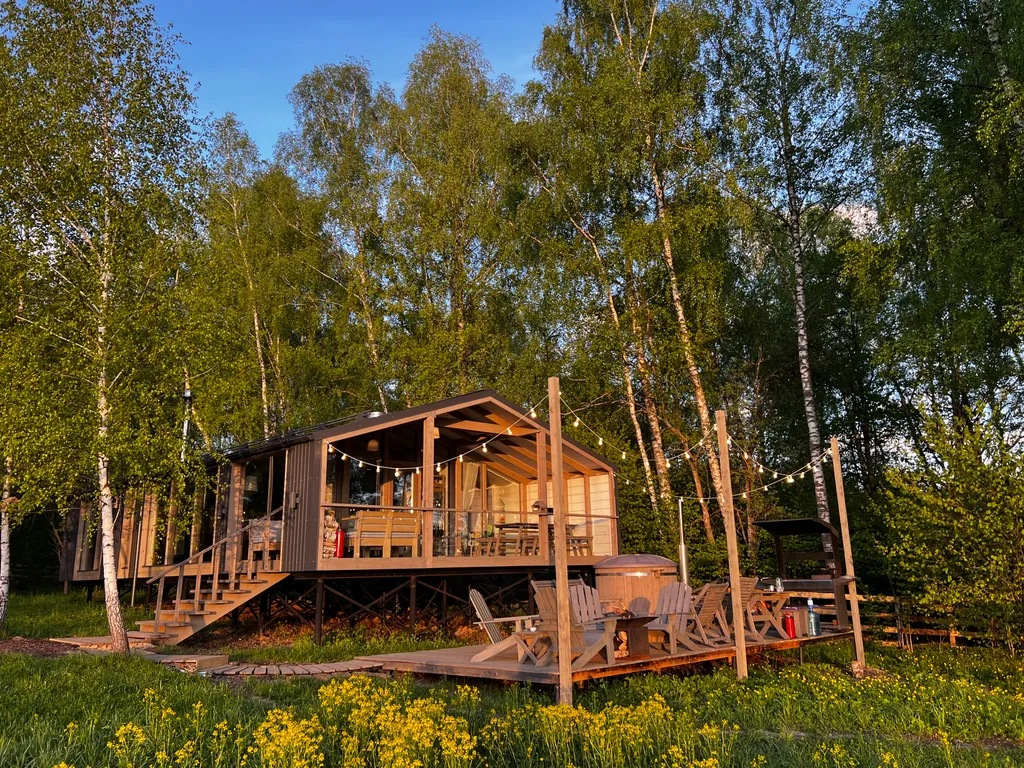 Гостевой дом в березовой роще