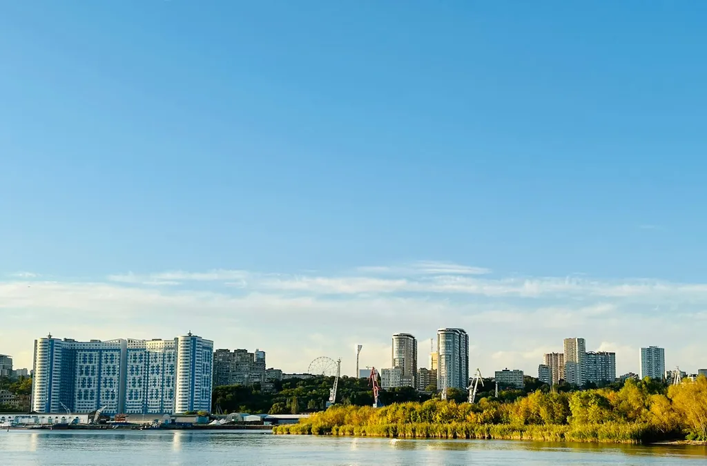 Стильные просторные Апартаменты в центре с видом на реку Дон