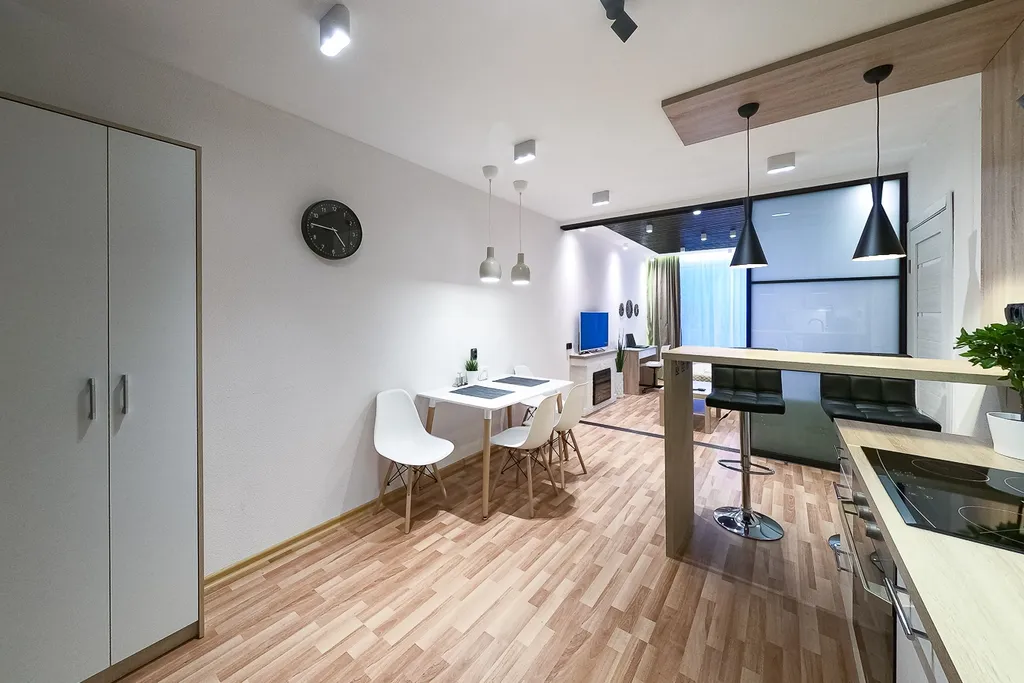 Уютный апартамент с видом на город