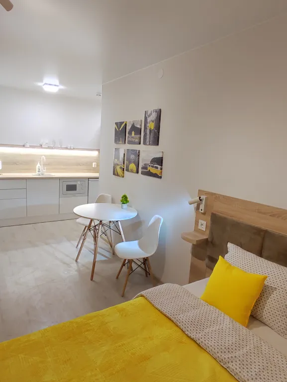 Уникальная квартира-студия в современном ЖК Макаринская роща