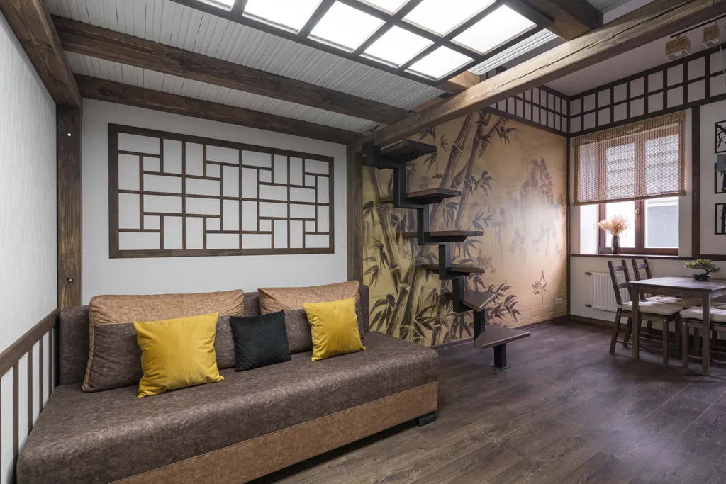 Двухярусная студия в восточном стиле в самом центре Бреста