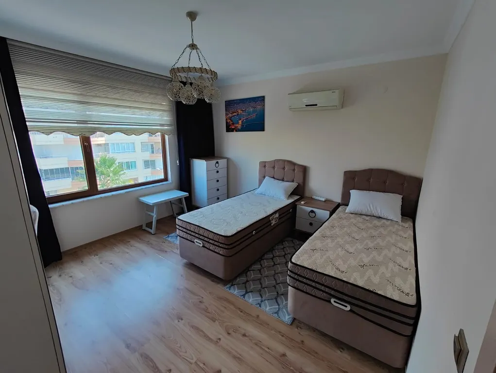 Квартира 2+1 в комплексена первой линии у моря