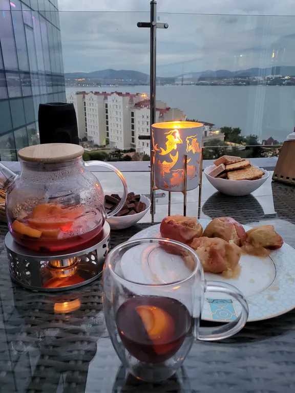 Квартира с видом на море и террасой