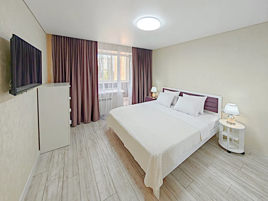 Квартира Сoврeмeннaя дизайнерская двухкомнатная квартира с прекрасным видом — Самара