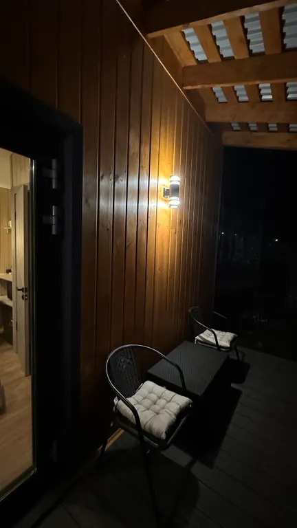 Уютные шале с панорамными окнами