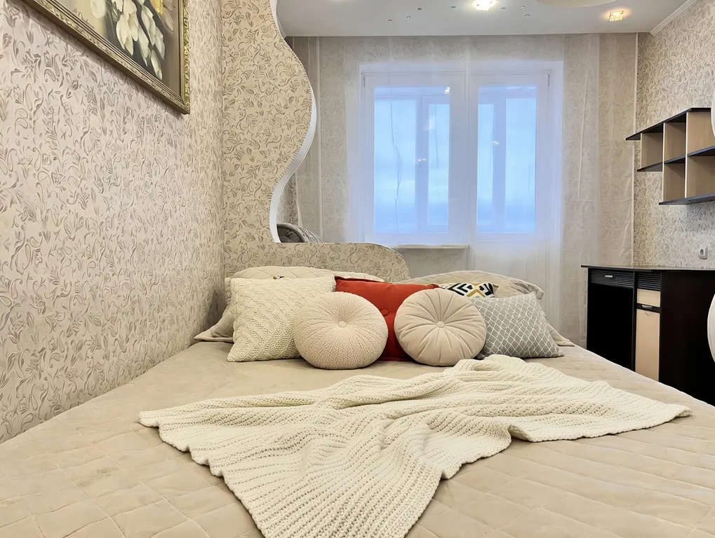 1-комнатная квартира на Правом берегу не берем оплату за уборку