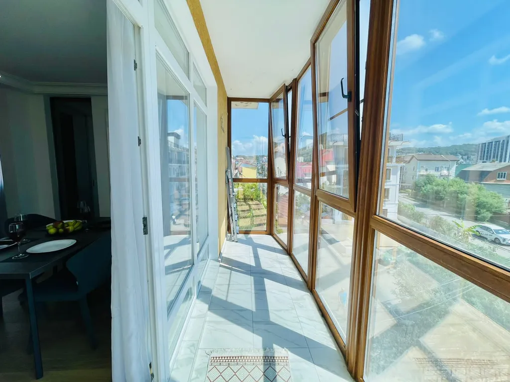 Квартира Квартира Mirror Apartment in Olympic Park — Сириус
