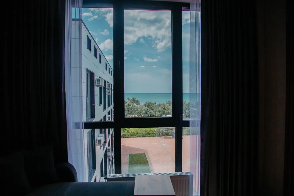 Апартаменты на 1-й береговой линии с видом на море