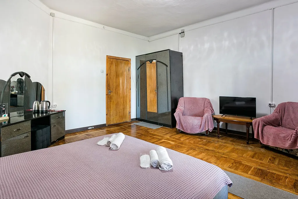 Двухместный номер комфорт с террасой.