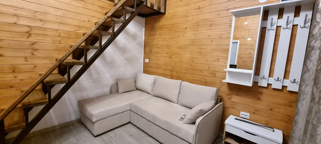 Коттедж Дом с террасой в лесу рядом с речкой — Архыз