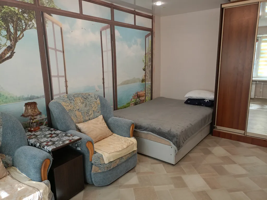 Солнечная квартира в тихом районе, недалеко пляж