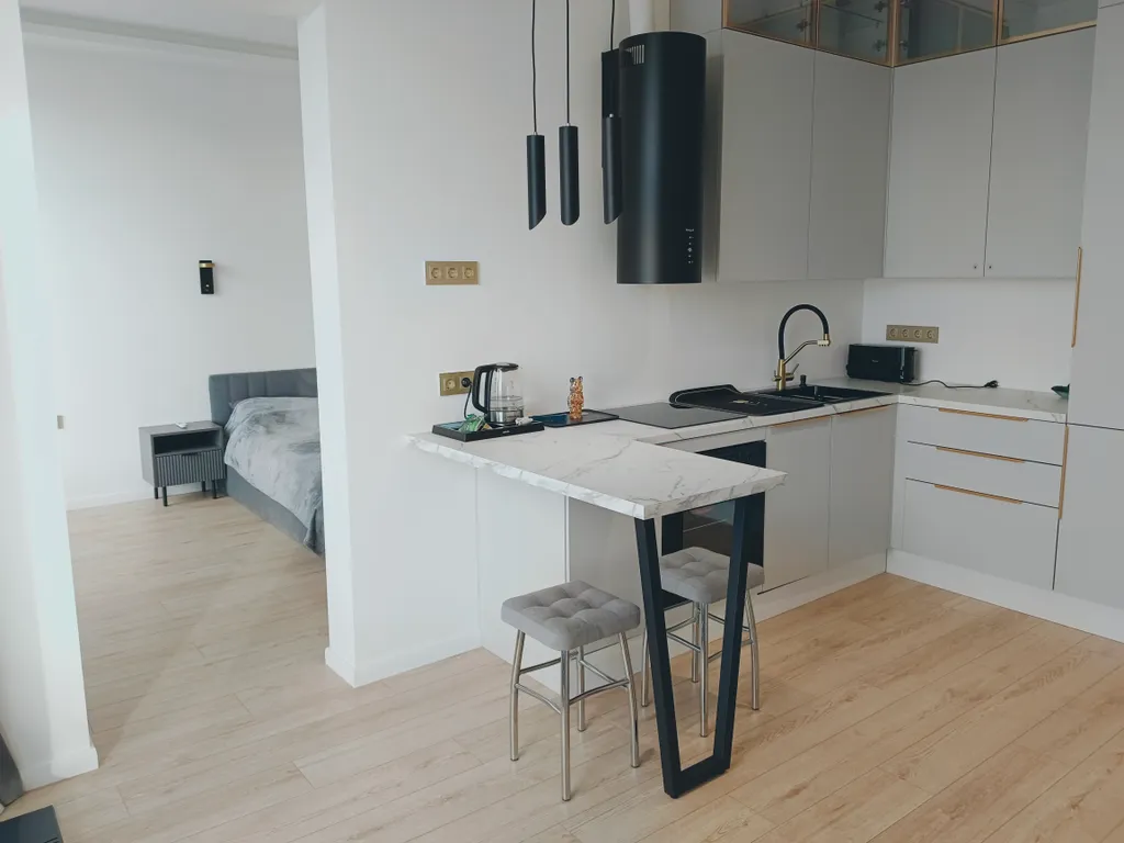 Квартира Квартира Евро-студия с видом на Финский залив — Санкт-Петербург