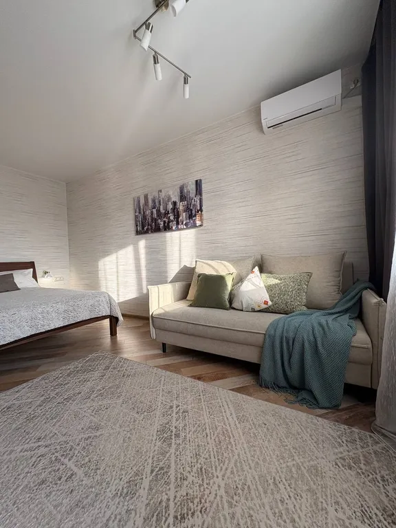 Уютная однушка с видом на город в районе с развитой инфраструктурой