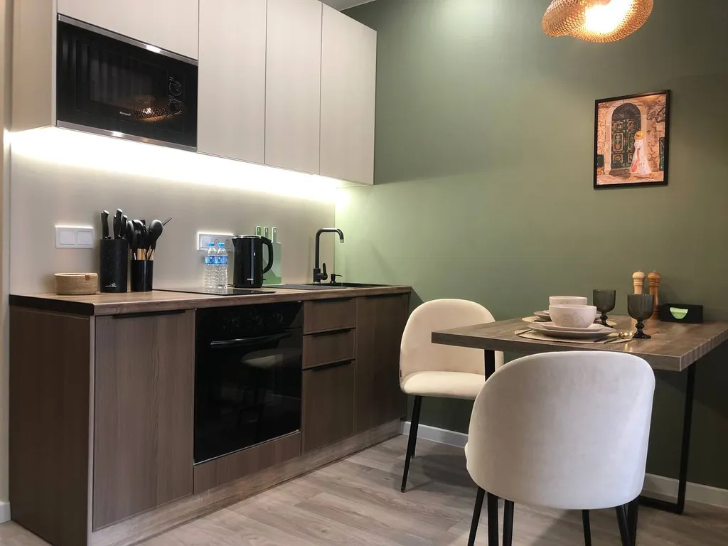 Студия рядом с рекой для трех гостей