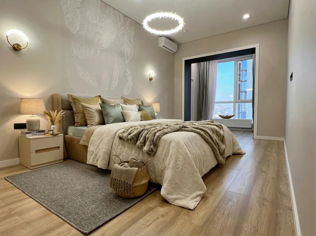 Квартира Просторные, стильные апартаменты с видом на горы — аренда посуточно в Алматы