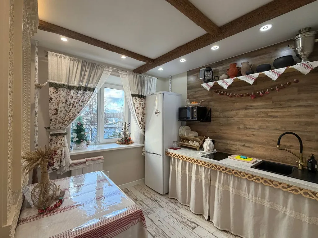 Апартаменты “Обитель Плёсъ” в стиле русской избы