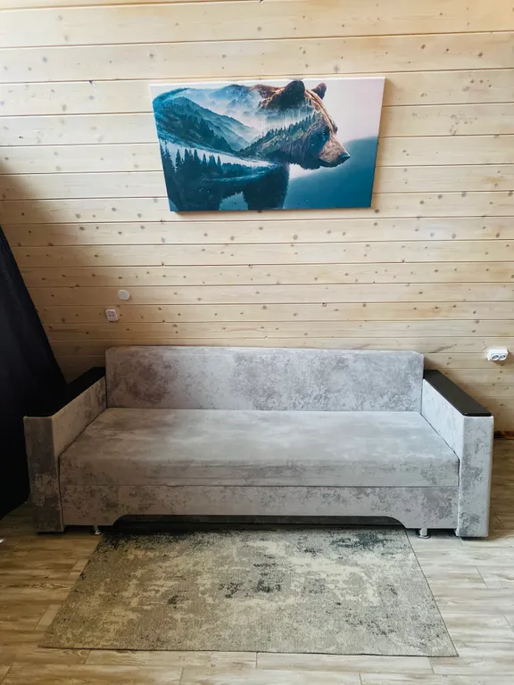 А-фрейм с бассейном