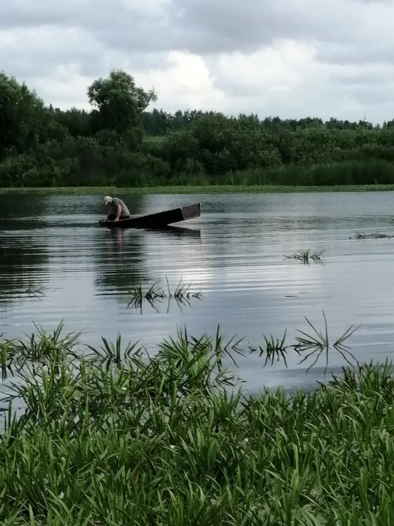 Уютные домики на берегу озера с баней на дровах