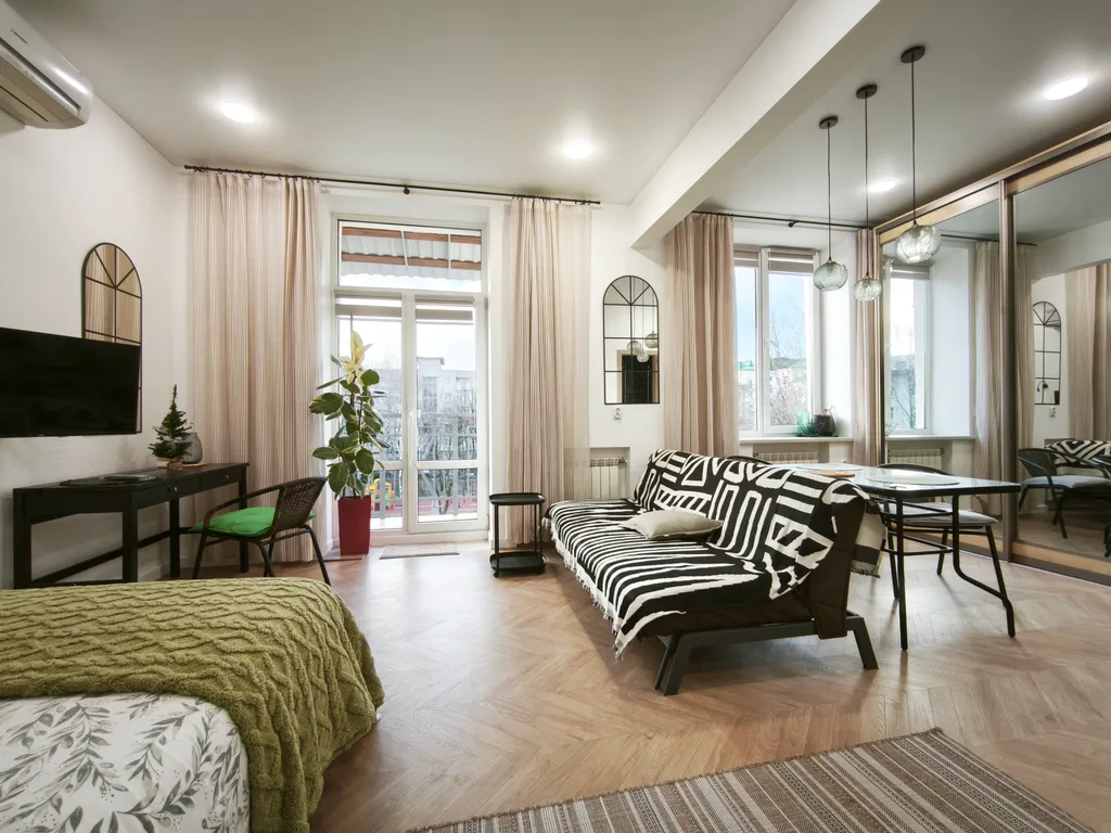 Квартира Просторная студия в самом Центре Могилёва напротив университета БРУ — аренда посуточно в Могилёв