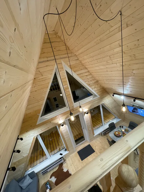 Новый Дом А-фрейм в Новом Неготино