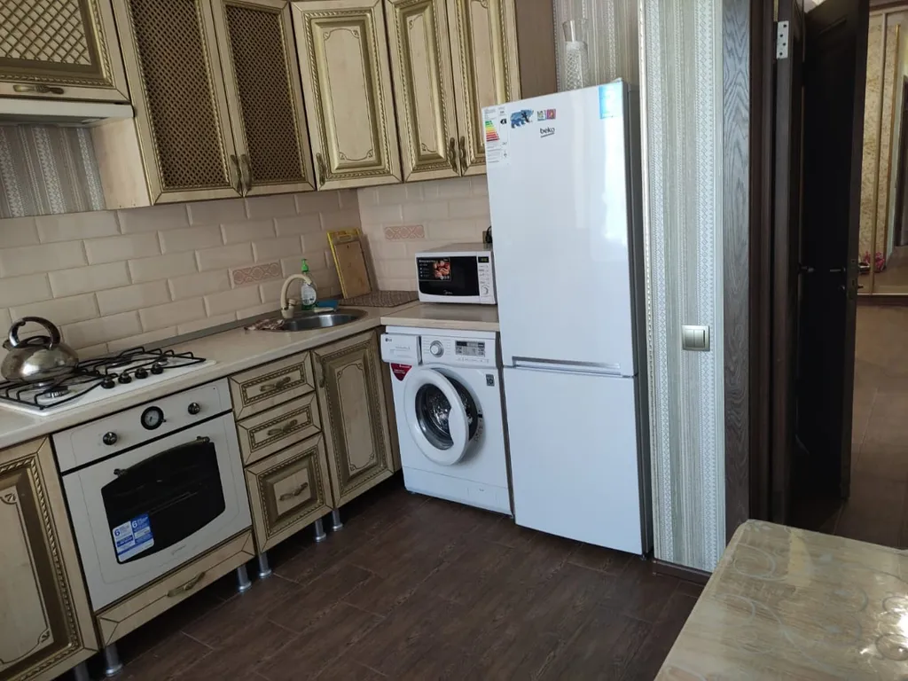 Квартира с дизайнерским ремонтом на выезде в Грузию и Верхний Ларс