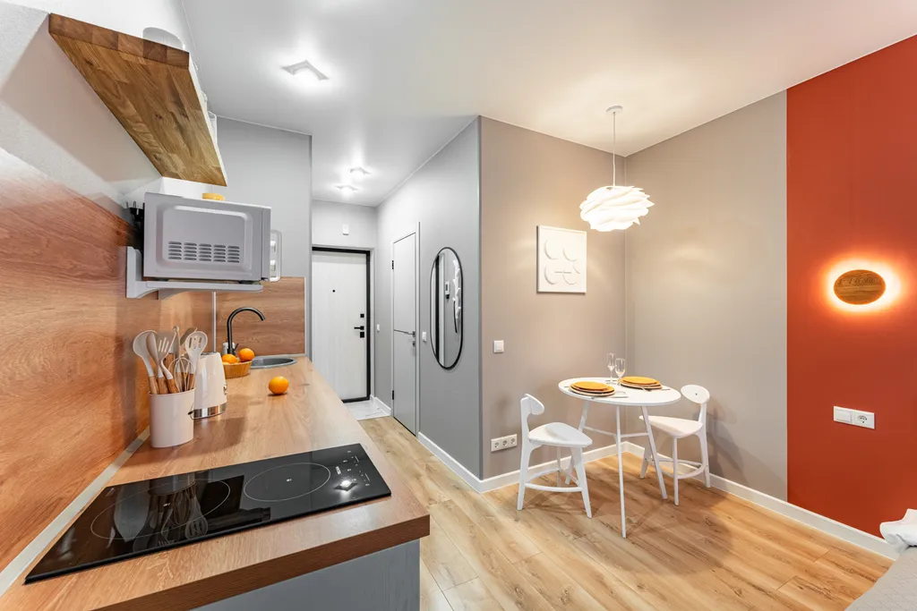 Квартира Квартира Студия Сканди вблизи аэропорта Домодедово и трассы М4 — Сапроново