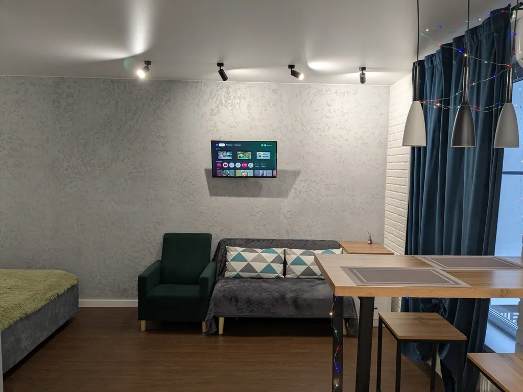 Новая квартира с прекрасным видом на город