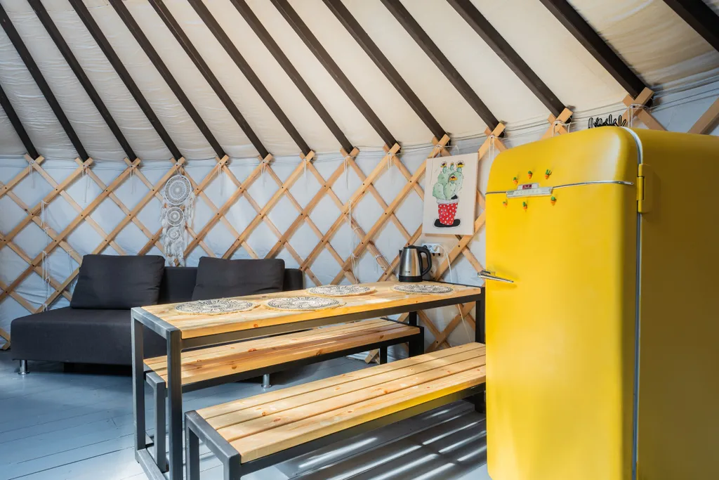 Коттедж Коттедж Юрта Ретрит с баней — Можайск