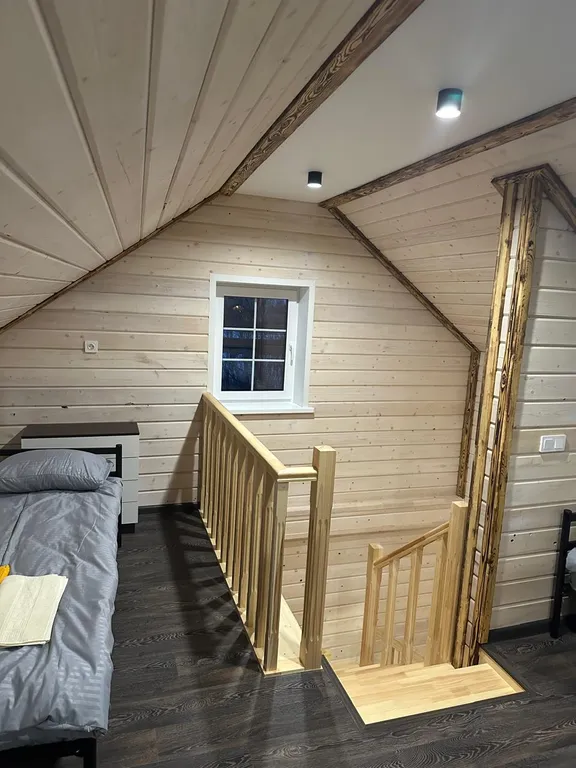 Альпийский дом на берегу Камы для семейного отдыха