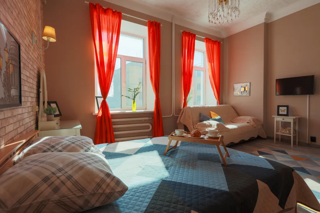 1-комнатная квартира в центре города