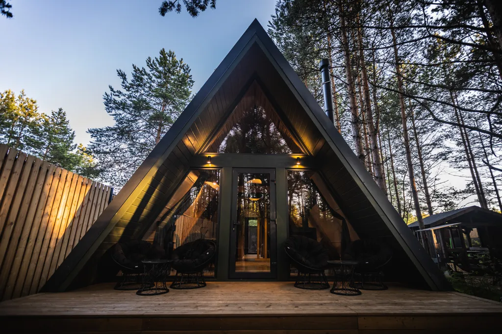 Коттедж Коттедж А-Фрейм грин — Павловский Посад