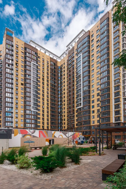 Светлая и тихая квартира в новом современном ЖК Династия