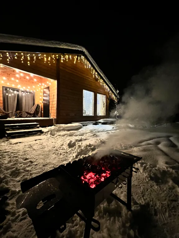 Уютный дом с баней