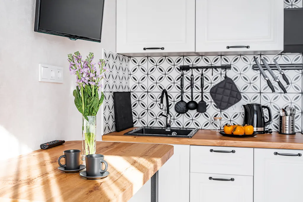 Студия 21 с видом на горы